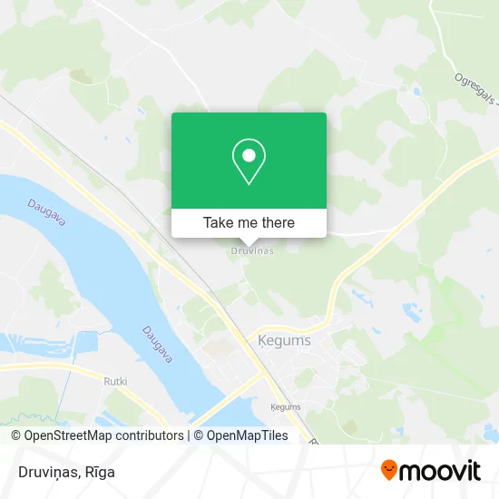Druviņas map