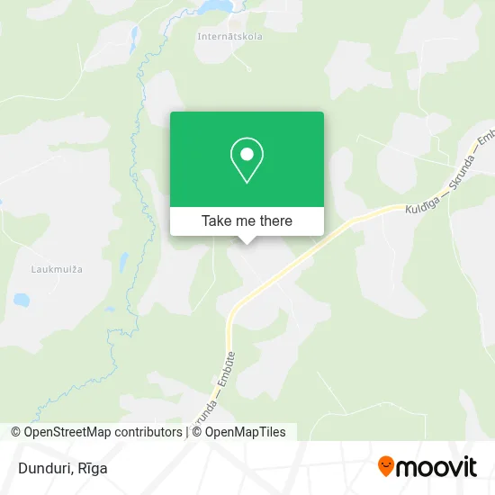 Dunduri map
