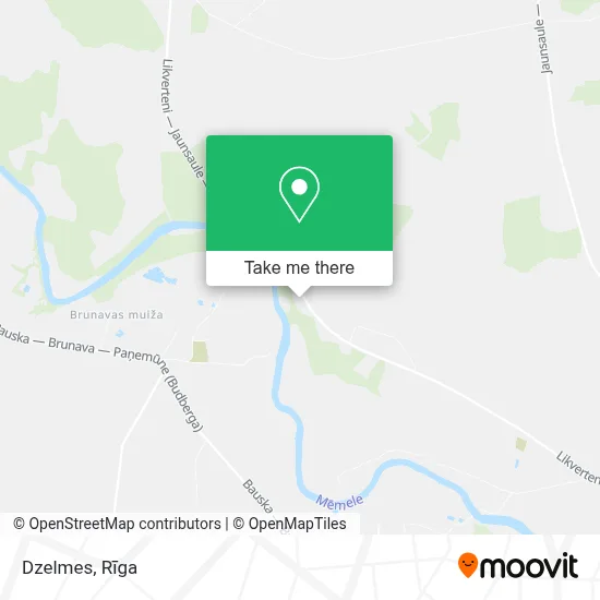 Dzelmes map