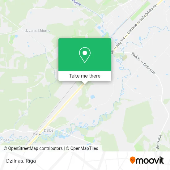 Dzilnas map