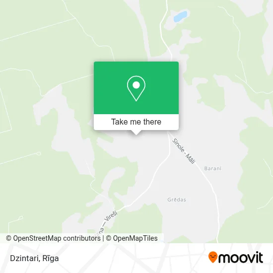 Dzintari map