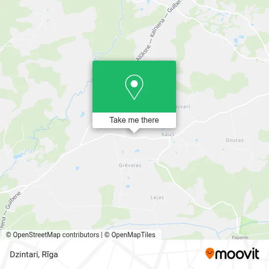 Dzintari map