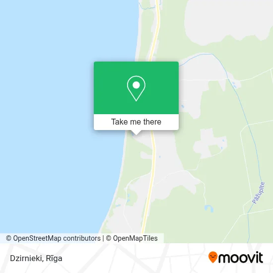 Dzirnieki map