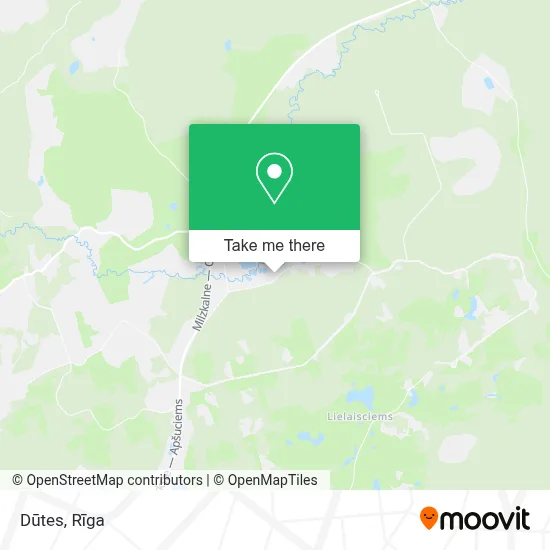 Dūtes map