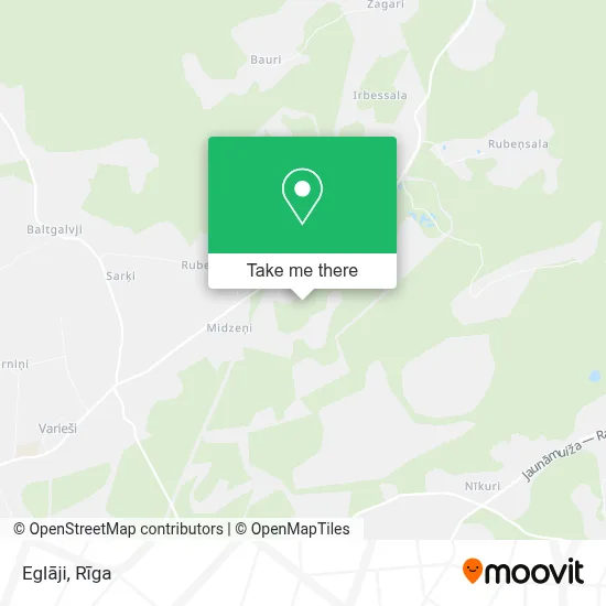Eglāji map