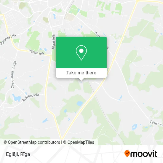 Eglāji map