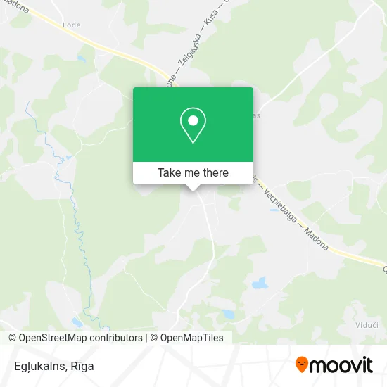 Egļukalns map