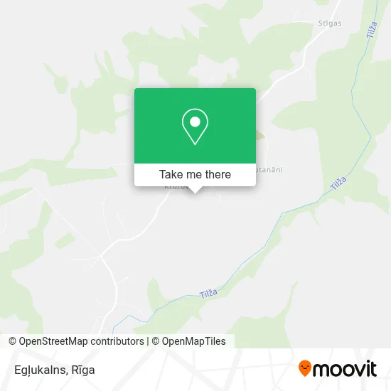 Egļukalns map