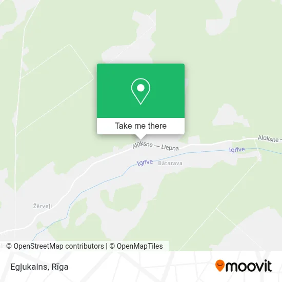 Egļukalns map