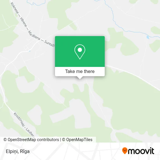 Elpiņi map