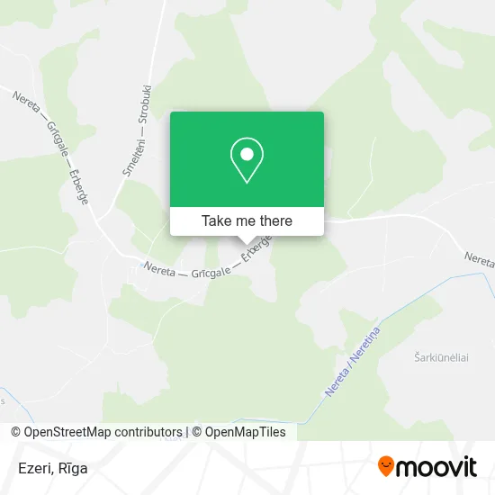 Ezeri map
