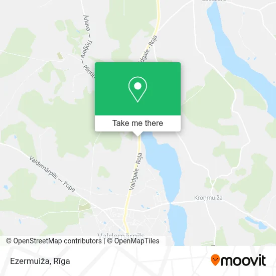 Ezermuiža map