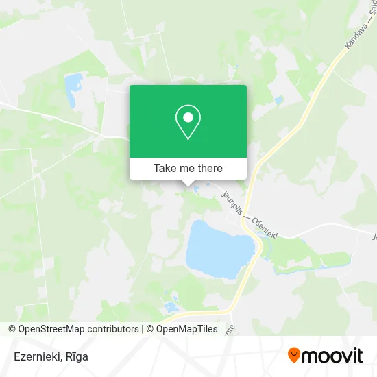 Ezernieki map