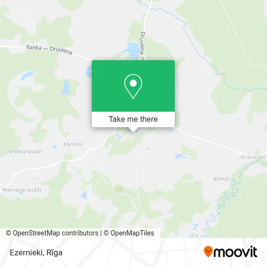 Ezernieki map