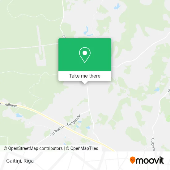 Gaitiņi map
