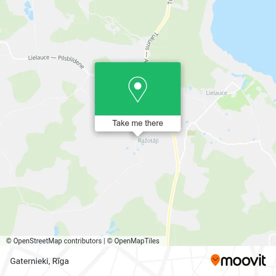 Gaternieki map
