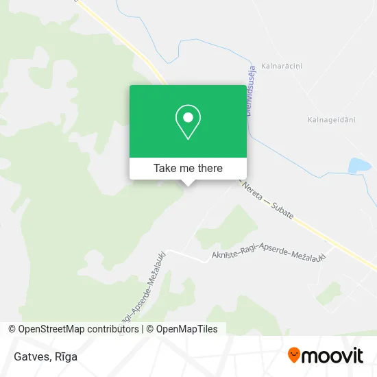 Gatves map