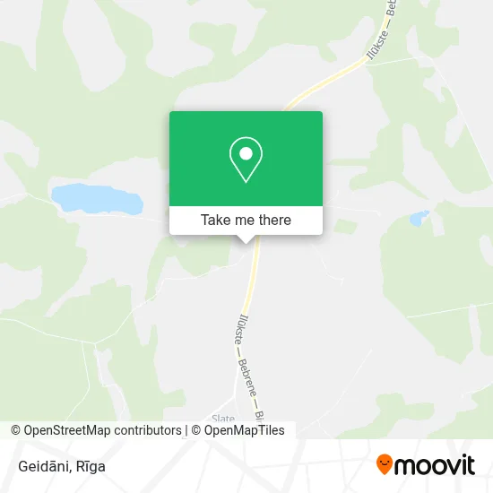 Geidāni map