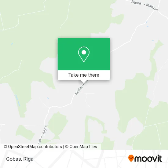 Gobas map