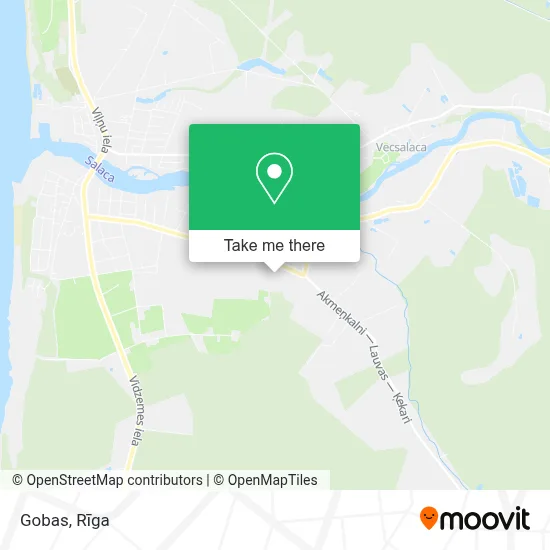 Gobas map
