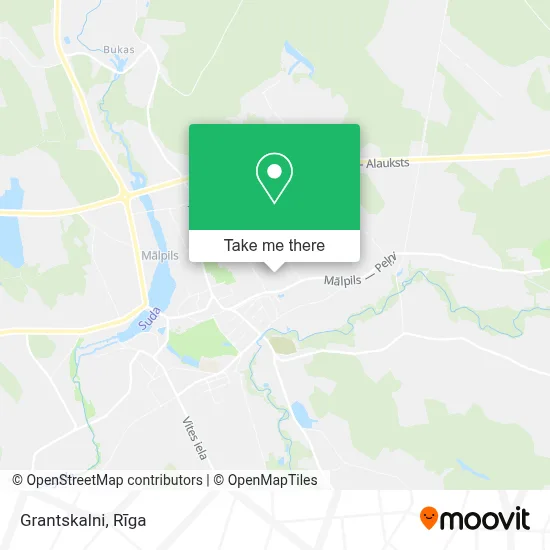 Grantskalni map
