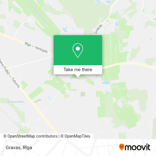 Gravas map