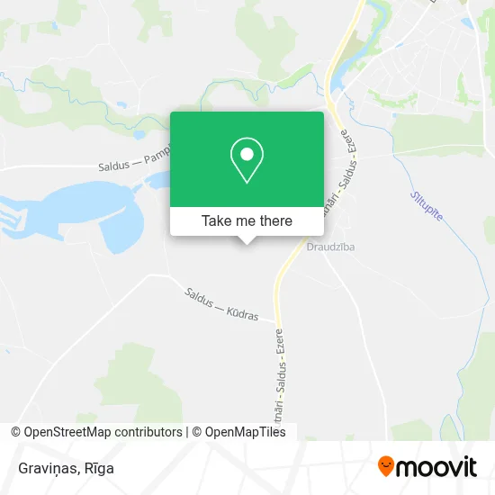 Graviņas map
