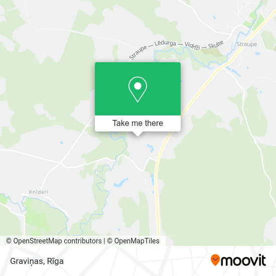 Graviņas map