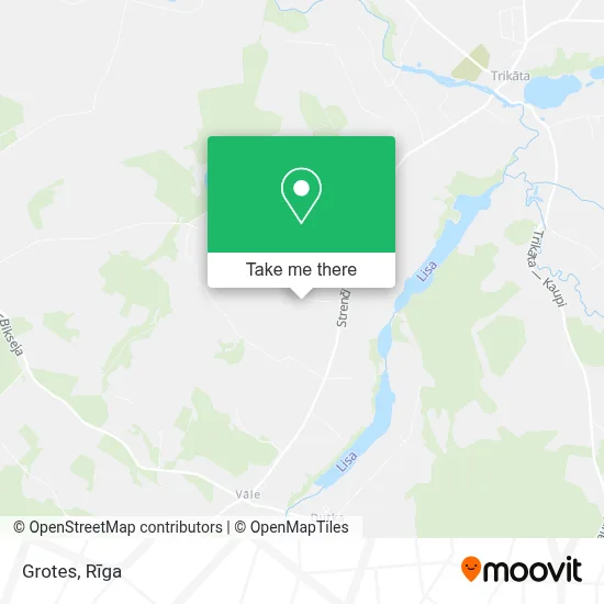Grotes map