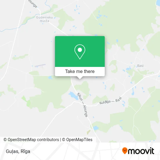 Guļas map