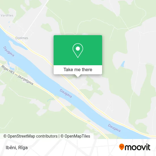 Ibēni map