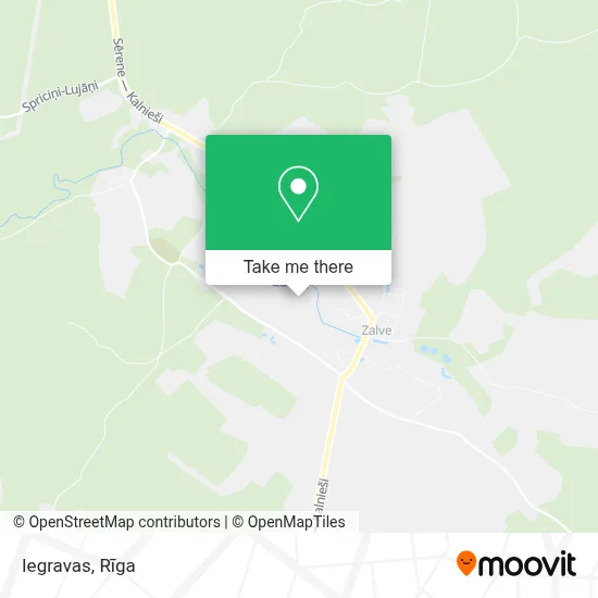Iegravas map