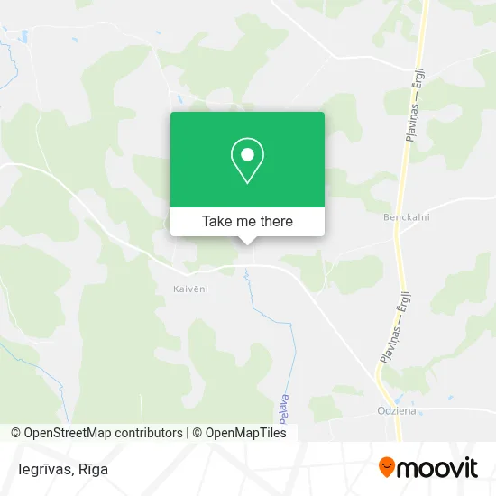 Iegrīvas map