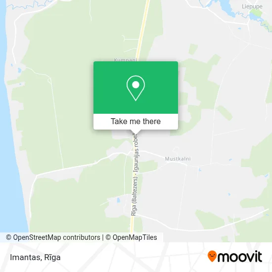 Imantas map