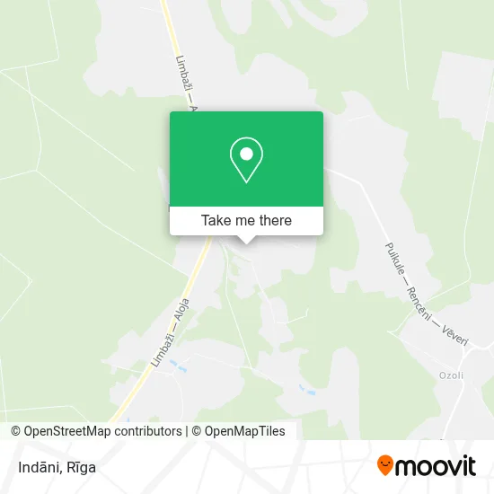 Indāni map