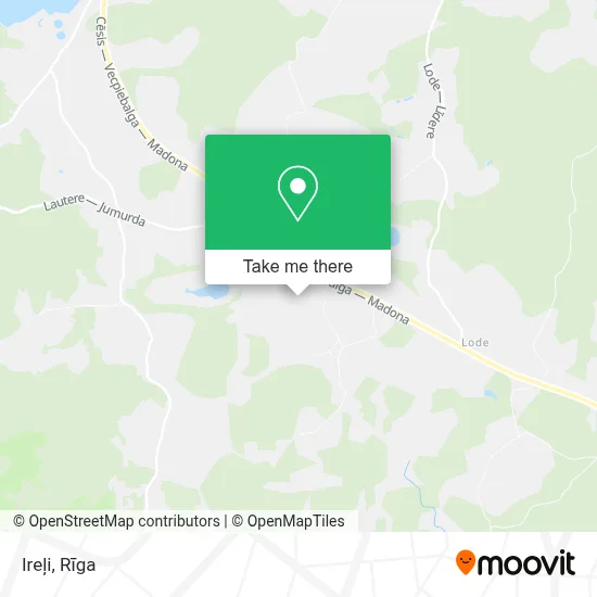 Ireļi map
