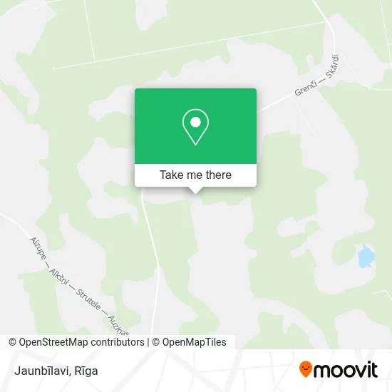 Jaunbīlavi map