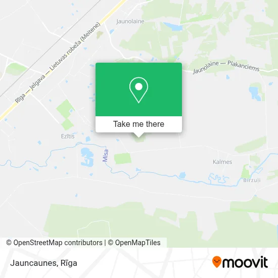 Jauncaunes map