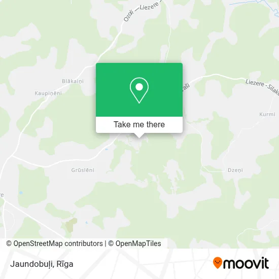 Jaundobuļi map