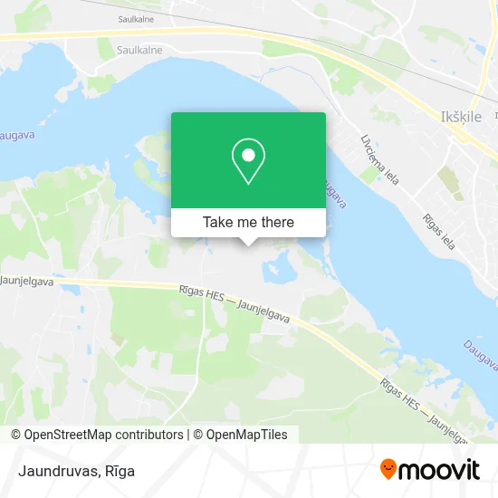 Jaundruvas map