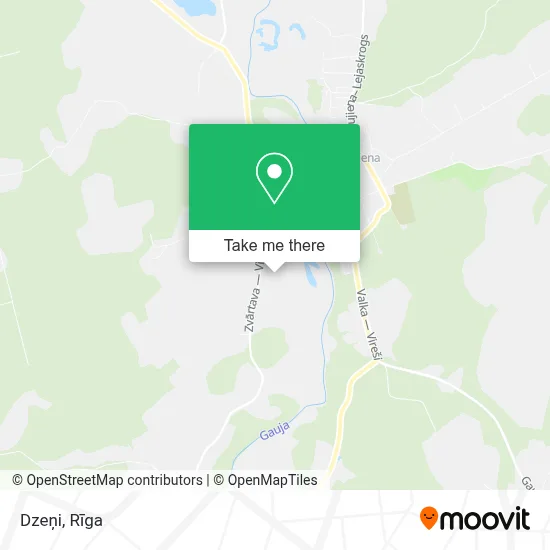 Dzeņi map