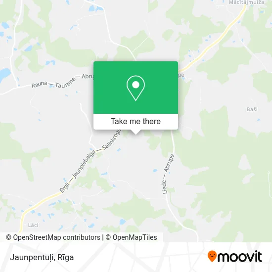 Jaunpentuļi map