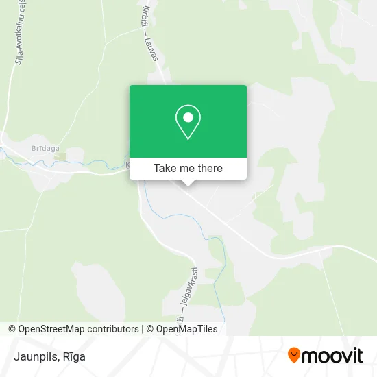 Jaunpils map