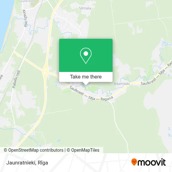 Jaunratnieki map