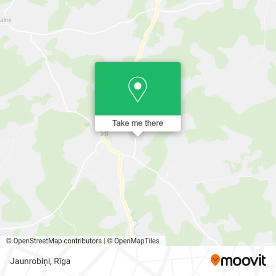 Jaunrobiņi map