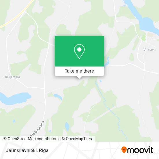 Jaunsilavnieki map