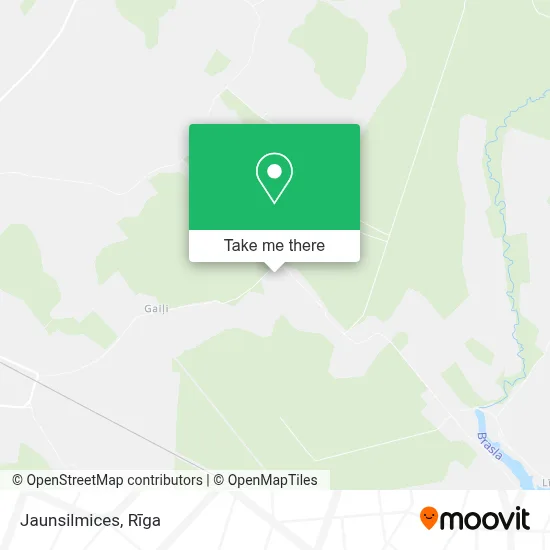 Jaunsilmices map