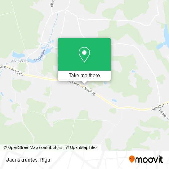 Jaunskruntes map