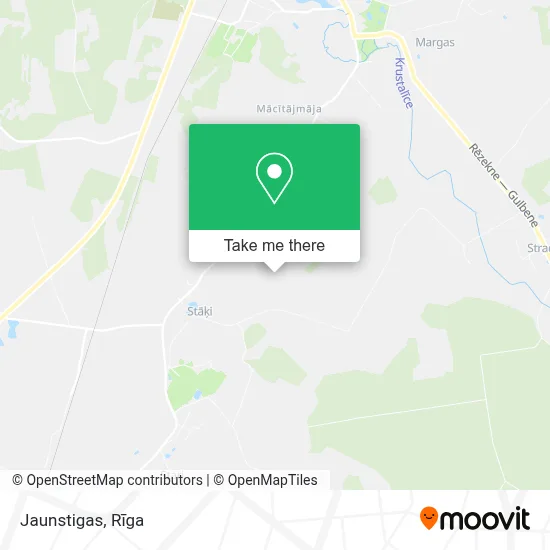 Jaunstigas map