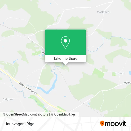 Jaunvagari map